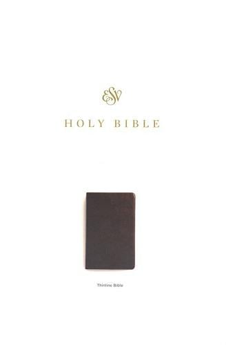 ESV, Thinline Bible (TruTone, Espresso)