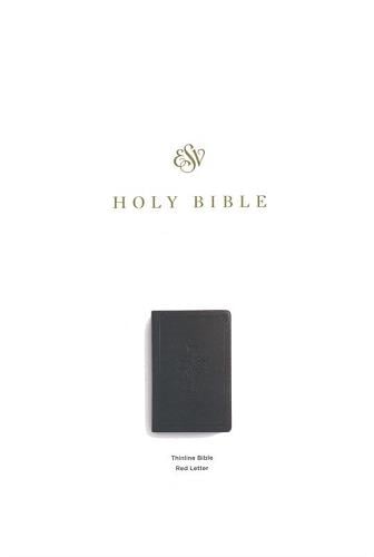 ESV, Thinline, Holy Bible (TruTone, Charcoal, Celtic Cross Design)