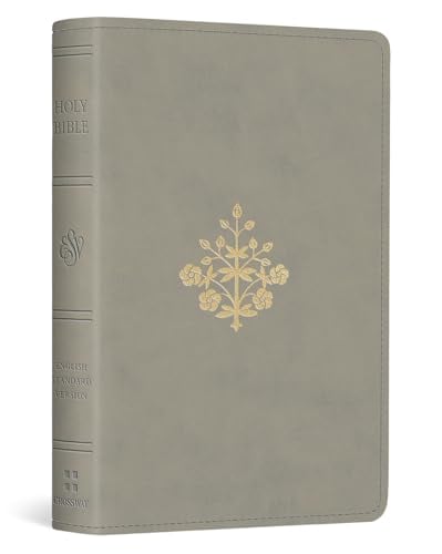 ESV, Vest Pocket New Testament With Psalms and Proverbs, Holy Bible (TruTone, Stone, Branch Design)