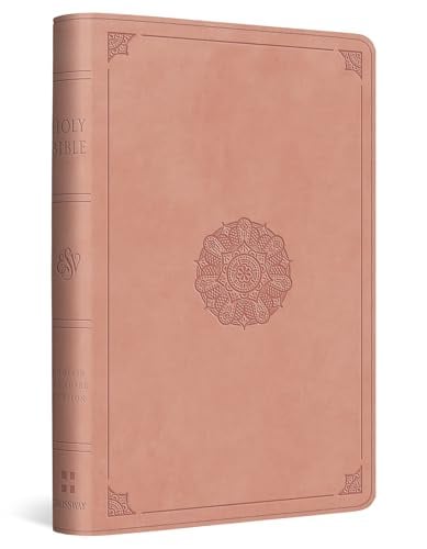 ESV, Compact Holy Bible (TruTone, Blush Rose, Emblem)