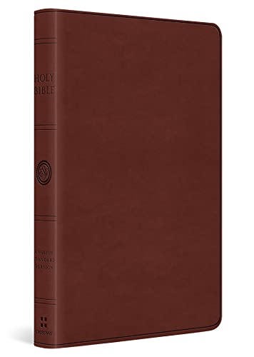 ESV, Large Print, Value, Thinline Holy Bible (TruTone, Chestnut)